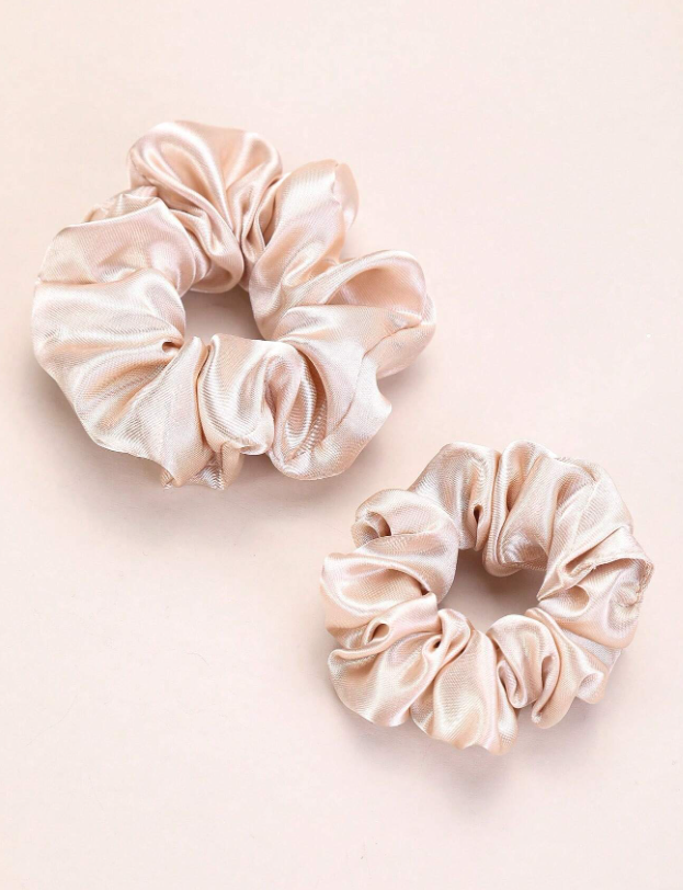 Satin scrunchies (2 pack)