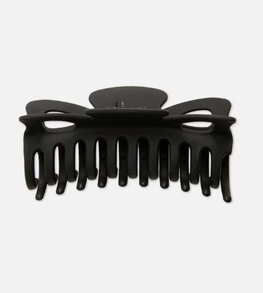 Jumbo Black Butterfly Claw Clip