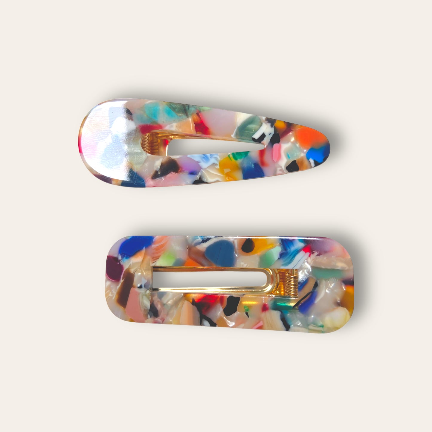 Acetate hair clip