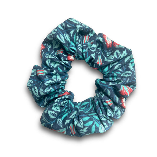 Robin Floral Scrunchie