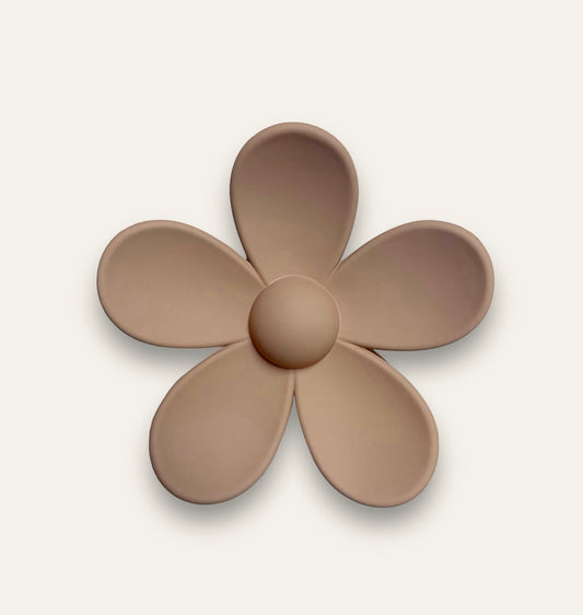 Flower claw | Matte beige