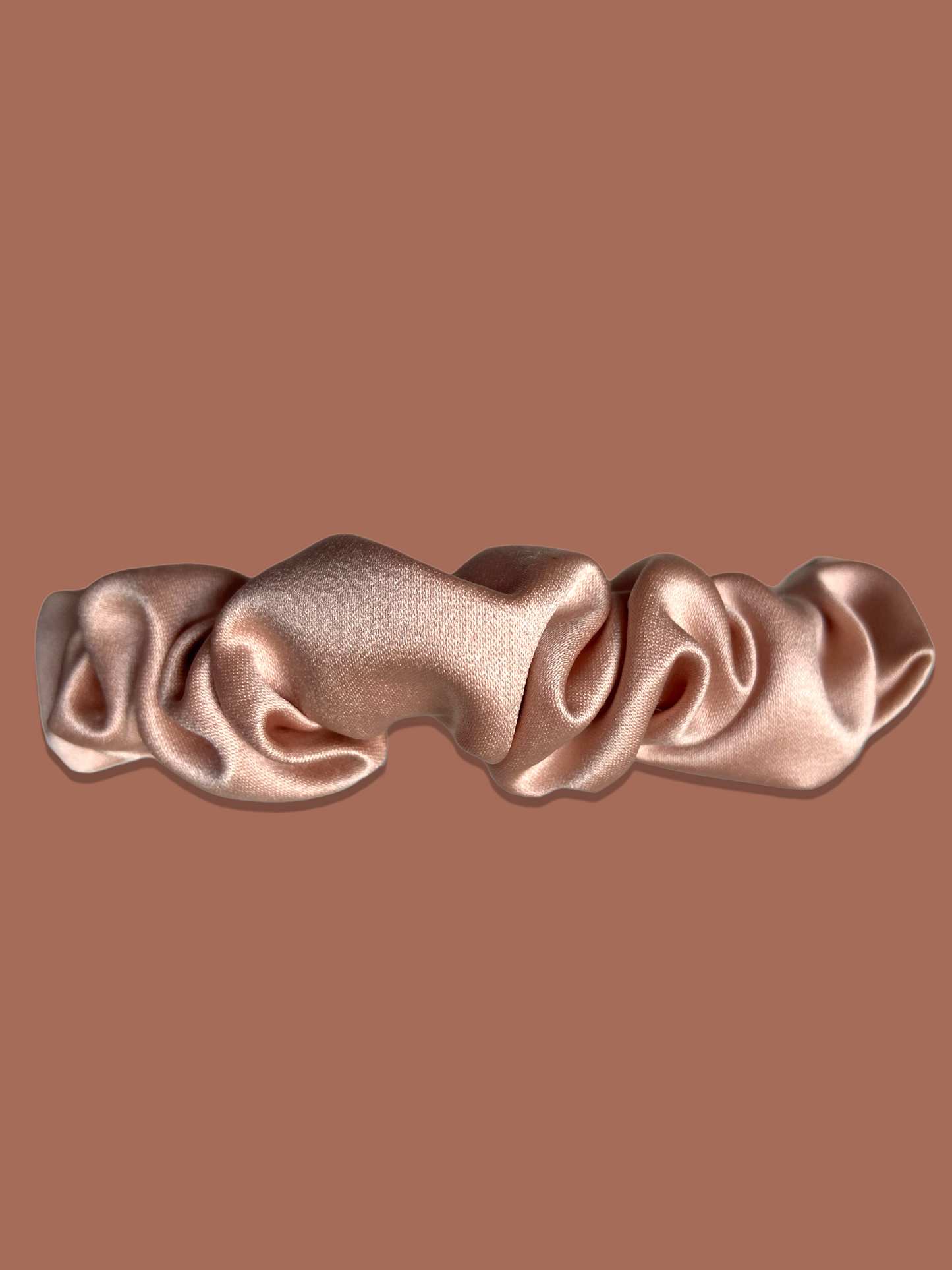 Thea Duchess Satin Scrunchie Headband